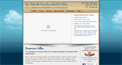Desktop Screenshot of dreamviewvillas.com.fj